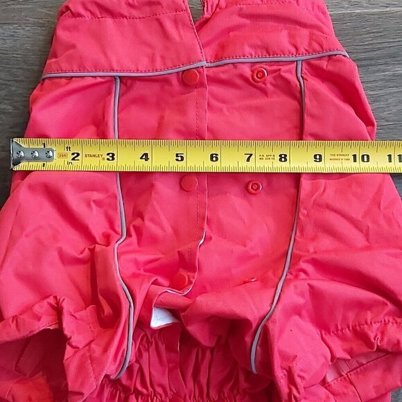 Ireenuo 100% Polyester Red Spring/Fall Coat/Shirt: Stylish and Reflective - L - Picture 3 of 8